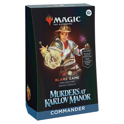 Magic the Gathering: Murders at Karlov Manor Commander Deck Display (4 Decks)
