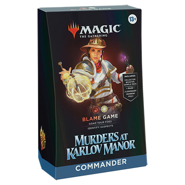Magic the Gathering: Murders at Karlov Manor Commander Deck Display (4 Decks)
