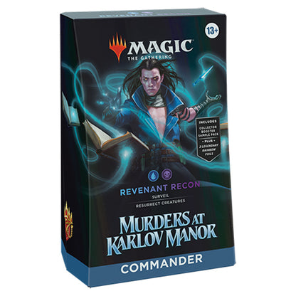 Magic the Gathering: Murders at Karlov Manor Commander Deck Display (4 Decks)