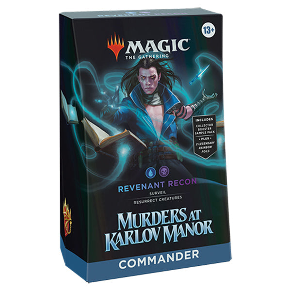 Magic the Gathering: Murders at Karlov Manor Commander Deck Display (4 Decks)