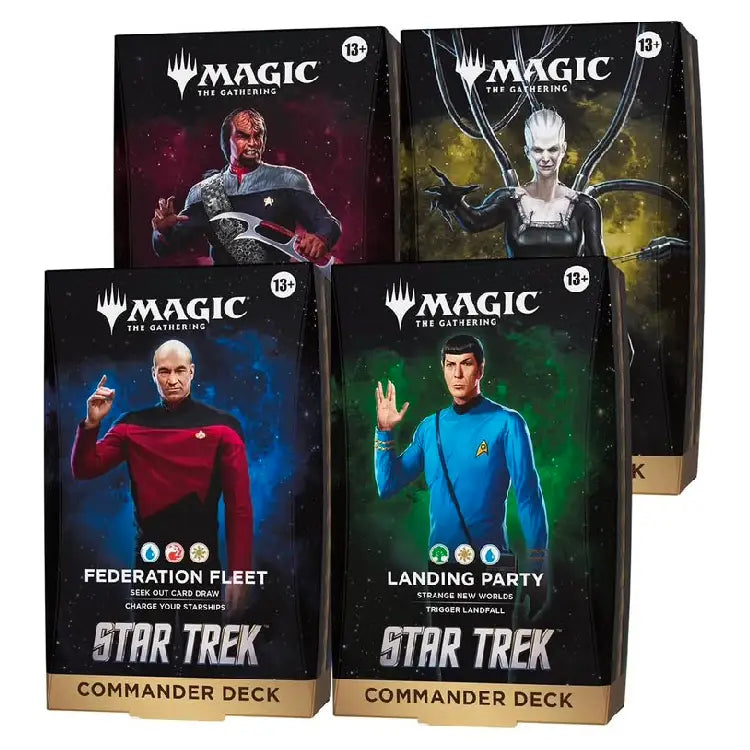 Magic the Gathering: Star Trek Commander Deck Case