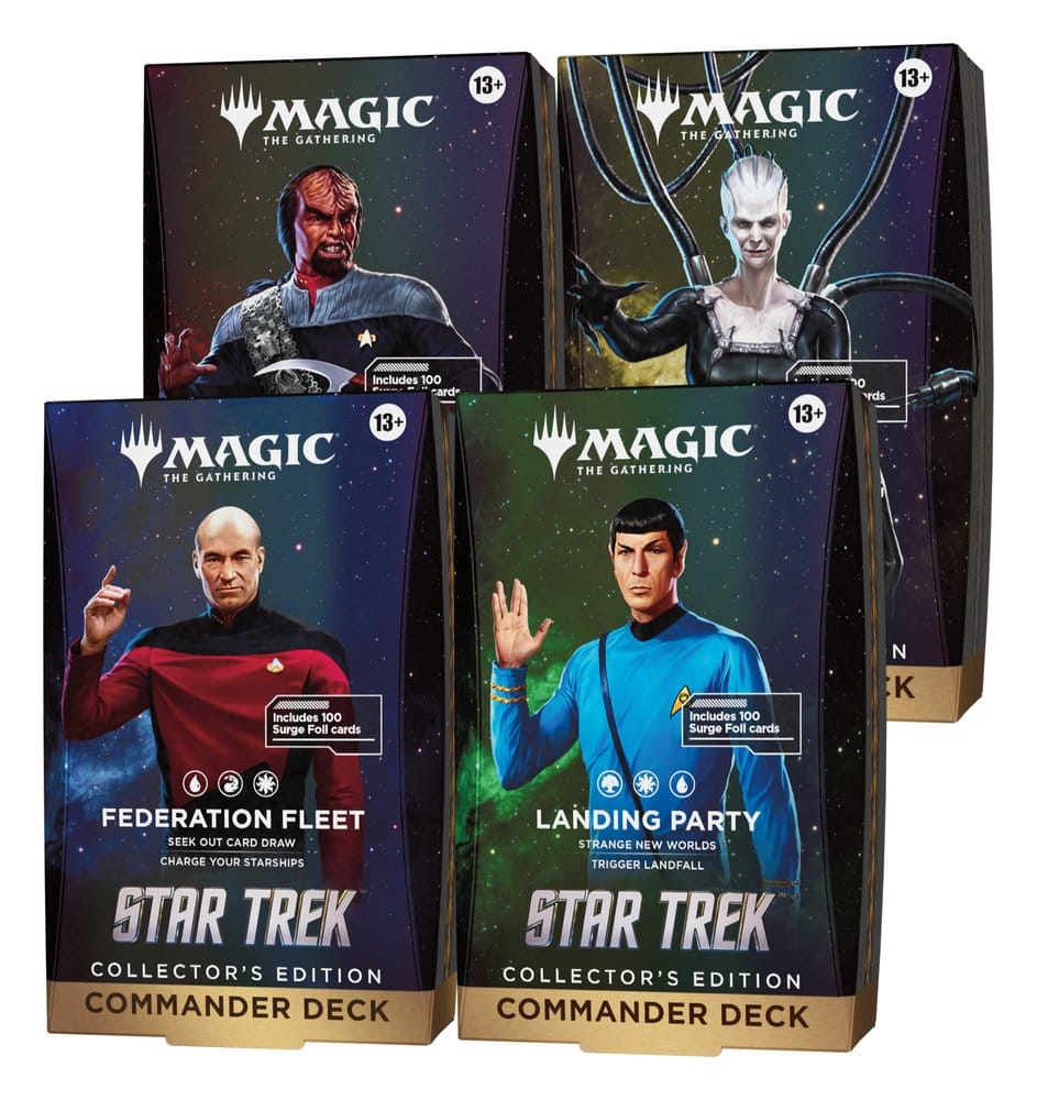 Magic the Gathering: Star Trek Commander Deck Case (Collector's Edition)