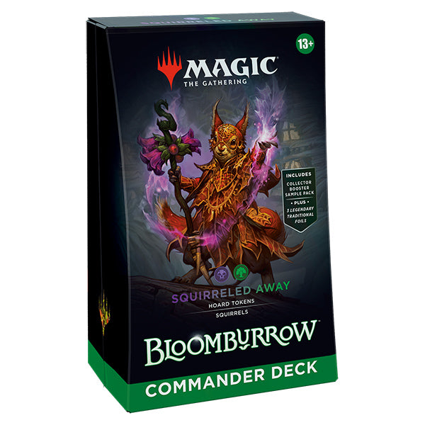 Magic the Gathering TCG: Bloomburrow Commander Deck Display (4 Decks)
