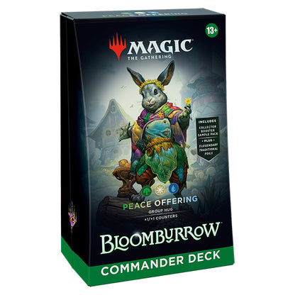 Magic the Gathering TCG: Bloomburrow Commander Deck Display (4 Decks)