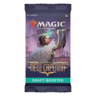 Magic the Gathering TCG: Streets of New Capenna Draft Booster Pack (15 Packs)