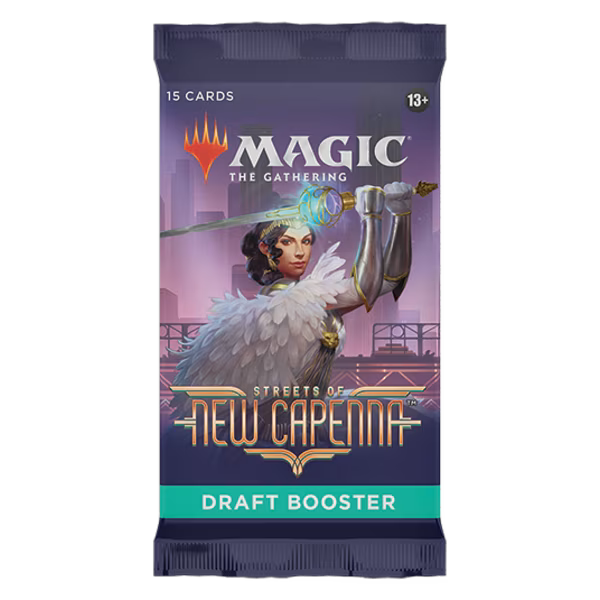 Magic the Gathering TCG: Streets of New Capenna Draft Booster Pack (15 Packs)