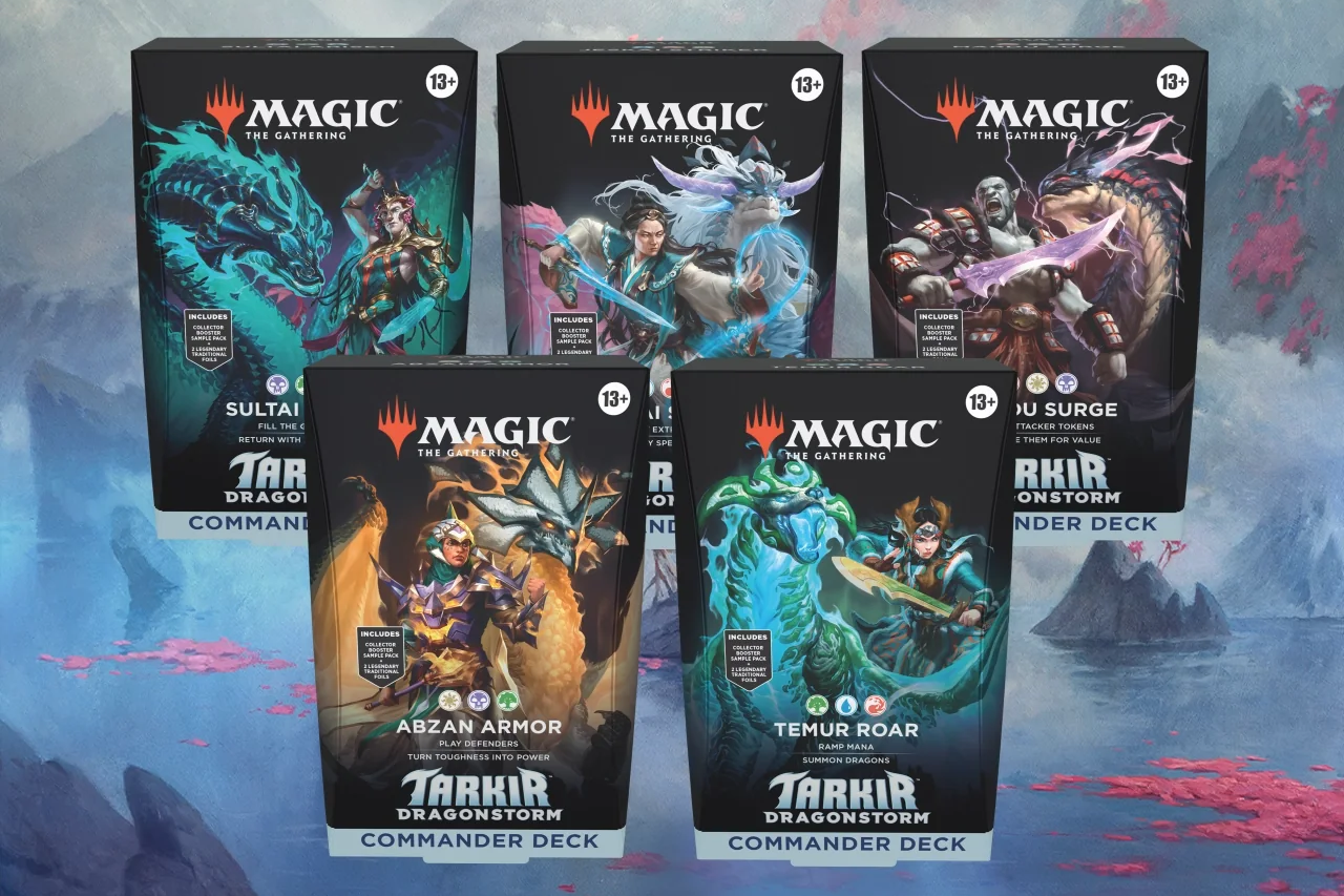 Magic the Gathering: Tarkir Dragonstorm Commander Deck