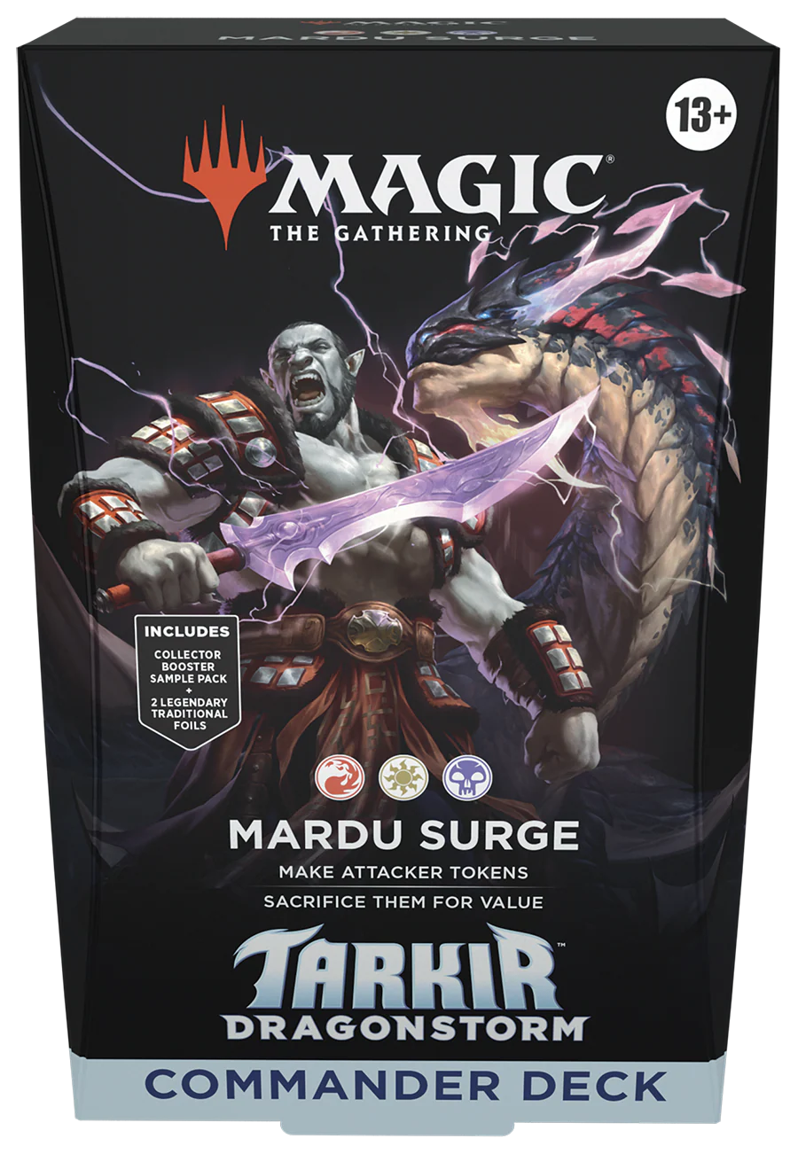 Magic the Gathering: Tarkir Dragonstorm Mardu Surge Commander Deck