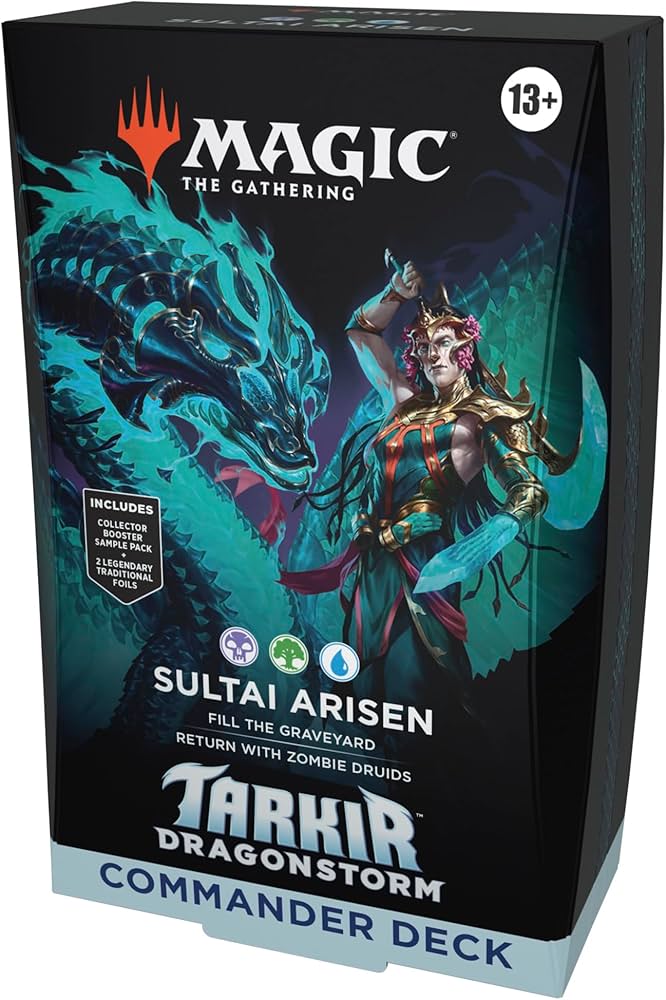 Magic the Gathering: Tarkir Dragonstorm Sultai Arisen Commander Deck