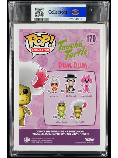 Funko Pop! Touche Turtle & Dum Dum: Touche Turtle PSA Graded Vinyl Figure #170 Cert #02304005
