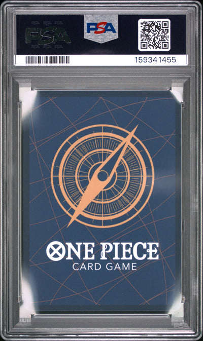 One Piece Op14 Eb04 The Azure Sea's Seven 104 Gecko Moria PSA 10 GEM MINT Cert #159341455