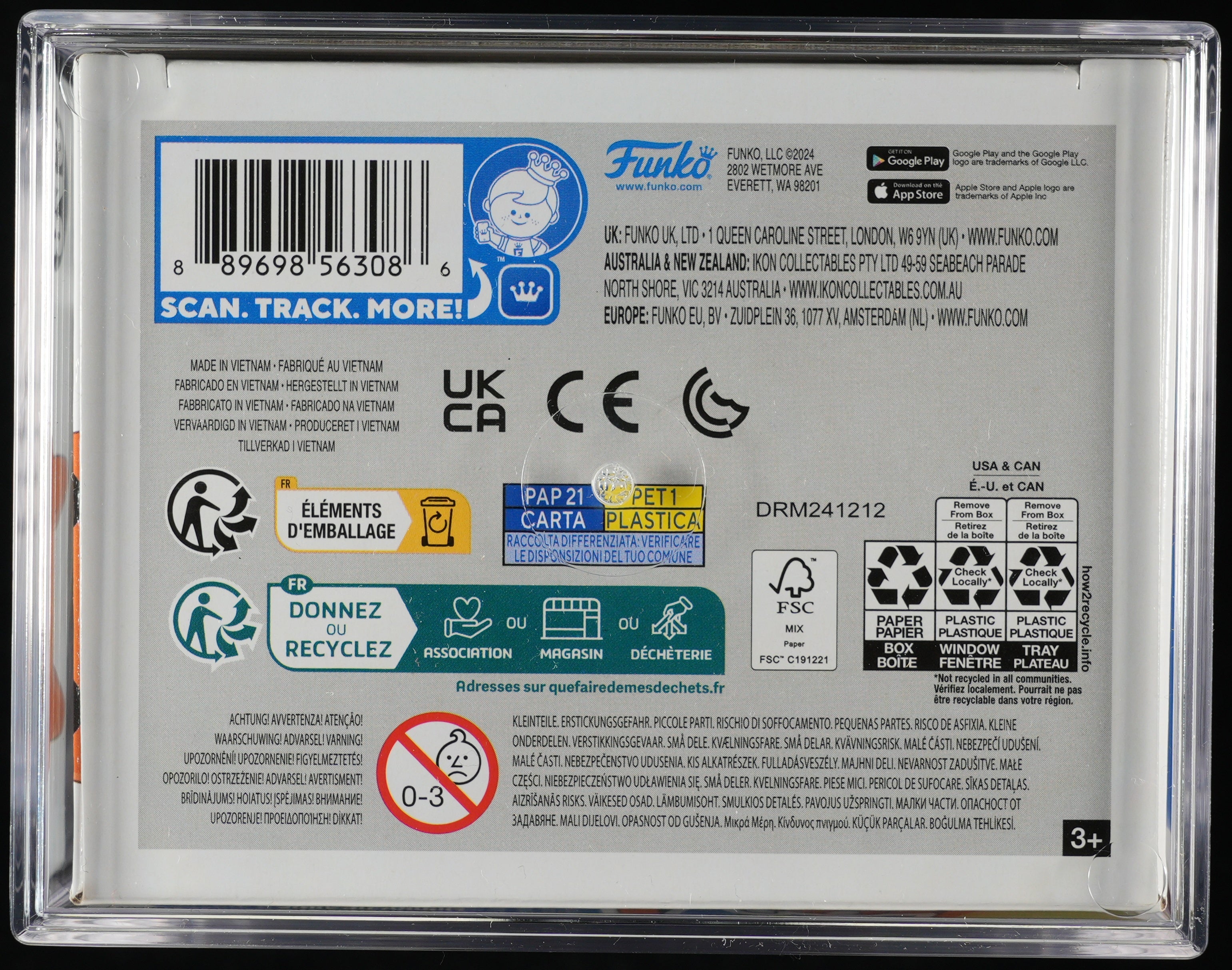 Funko Pop! PSA Graded Pokemon: Charizard PSA Graded 8.5 NM-MT+ Vinyl Figure #843 Cert #01007184