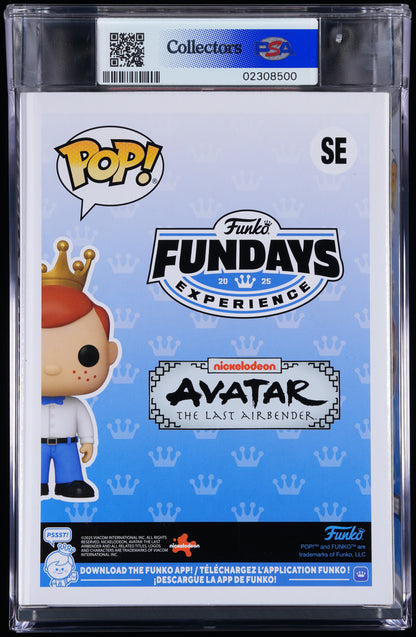 Funko Pop! PSA Graded Avatar: Freddy as Zuko (2025 Fundays) PSA Graded 9 MINT Vinyl Figure #SE Cert #02308500