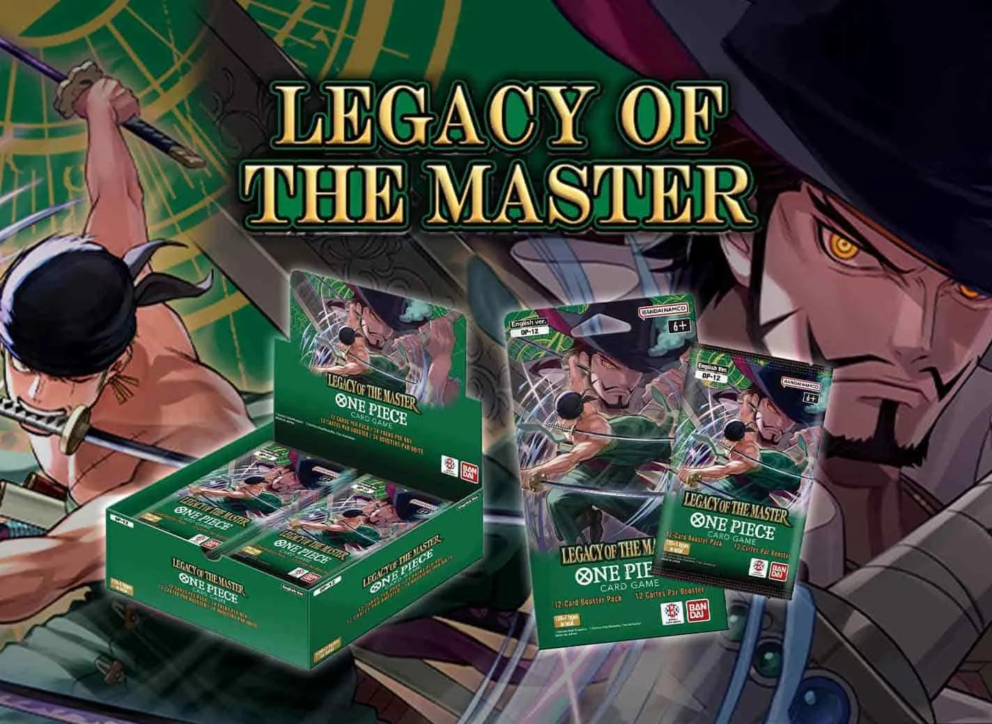 One Piece TCG: Legacy of the Master Booster Box (24 Packs)