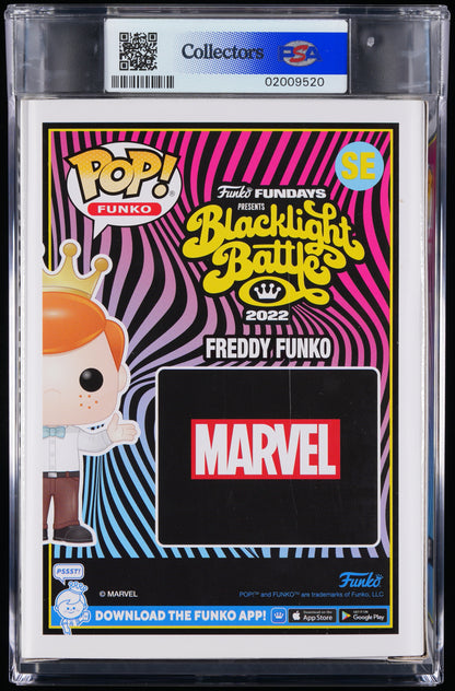 Funko Pop! PSA Graded Carnage: Freddy as Carnage PSA Graded 8.5 NM-MT+ Vinyl Figure #SE Cert #02009520