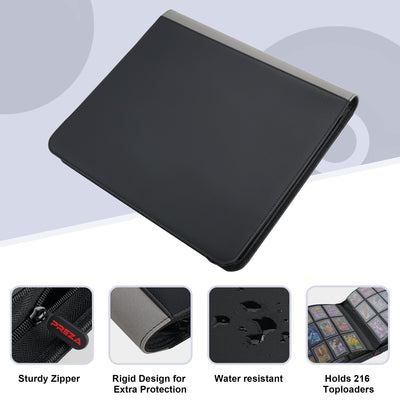 PREZA: Toploader Binder (216 Top Loaders)