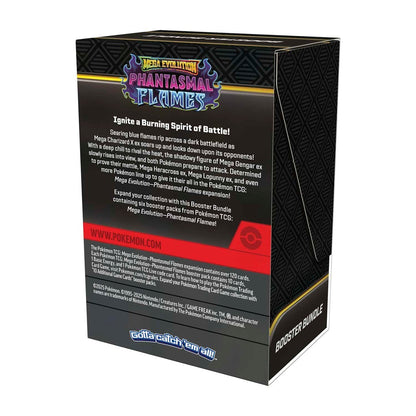 Pokémon TCG: Mega Evolution - Phantasmal Flames Booster Bundle (6 Packs)