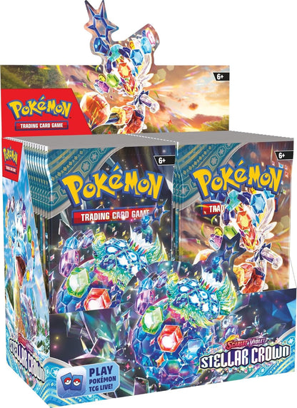 Pokémon TCG: Scarlet & Violet - Stellar Crown Booster Box (36 Packs)