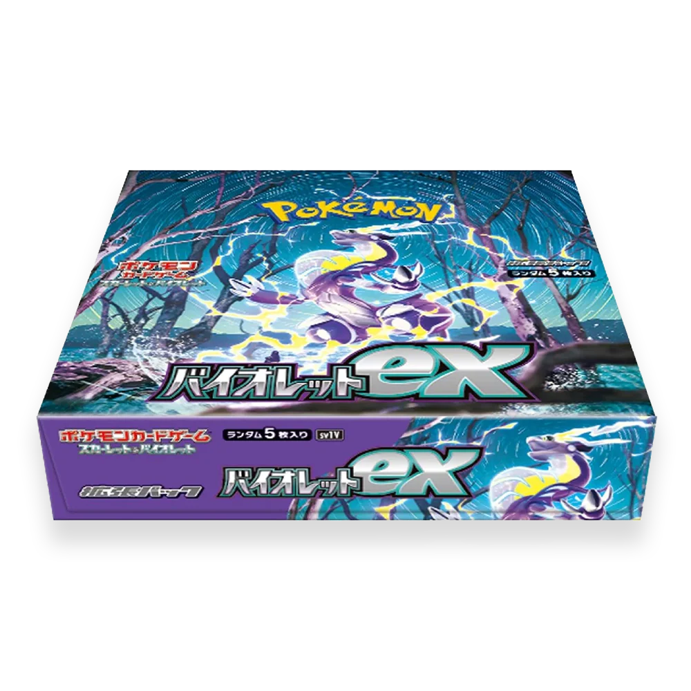 Pokemon Japan TCG: Scarlet & Violet - Violet ex sv1V Booster Box (30 Packs)