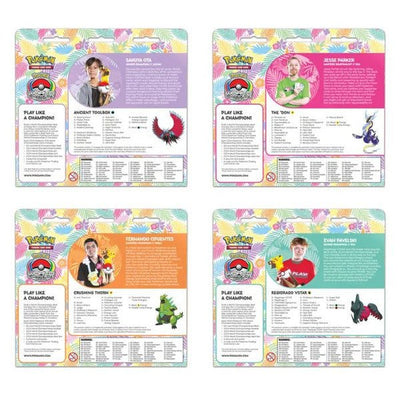 honolulu 2024 pokemon cards Pokemon TCG: 2024 Honolulu World Championships Deck Display (8 Decks) – Boxed Vinyl