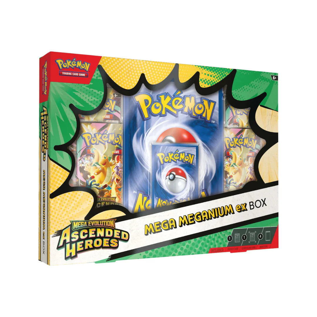 Pokemon TCG: Ascended Heroes - Mega Meganium ex Collection Box