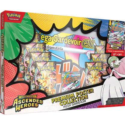 Pokemon TCG: Ascended Heroes Mega Gardevoir ex Premium Poster Collection Box