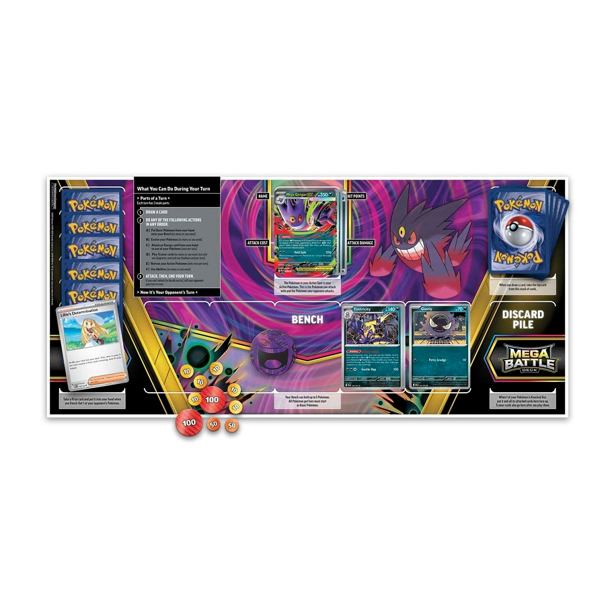 Pokemon TCG: Mega Battle Deck - Mega Gengar ex