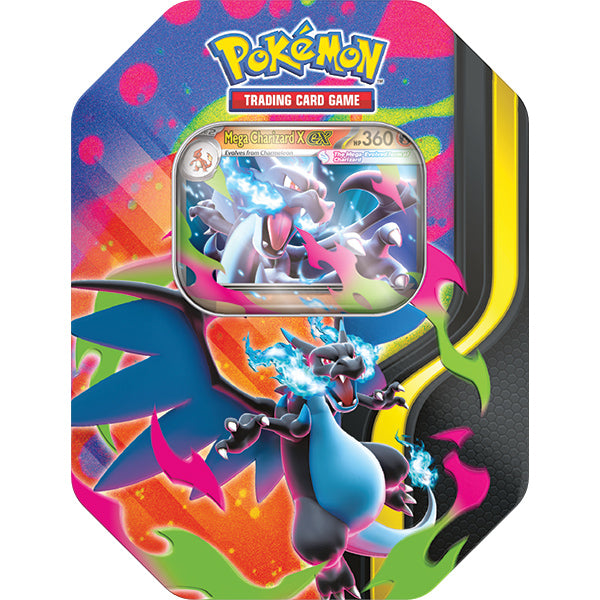 Pokemon TCG: Mega Charizard X ex Tin