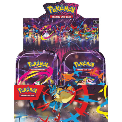 Pokemon TCG: Mega Heroes Mini Tin Display (10 Tins)