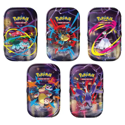 Pokemon TCG: Mega Heroes Mini Tin Display (10 Tins)