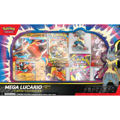 Pokemon TCG: Mega Lucario ex Figure Collection Box