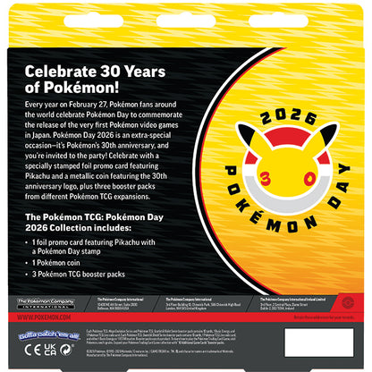 Pokemon TCG: Pokemon Day 2026 Collection Box