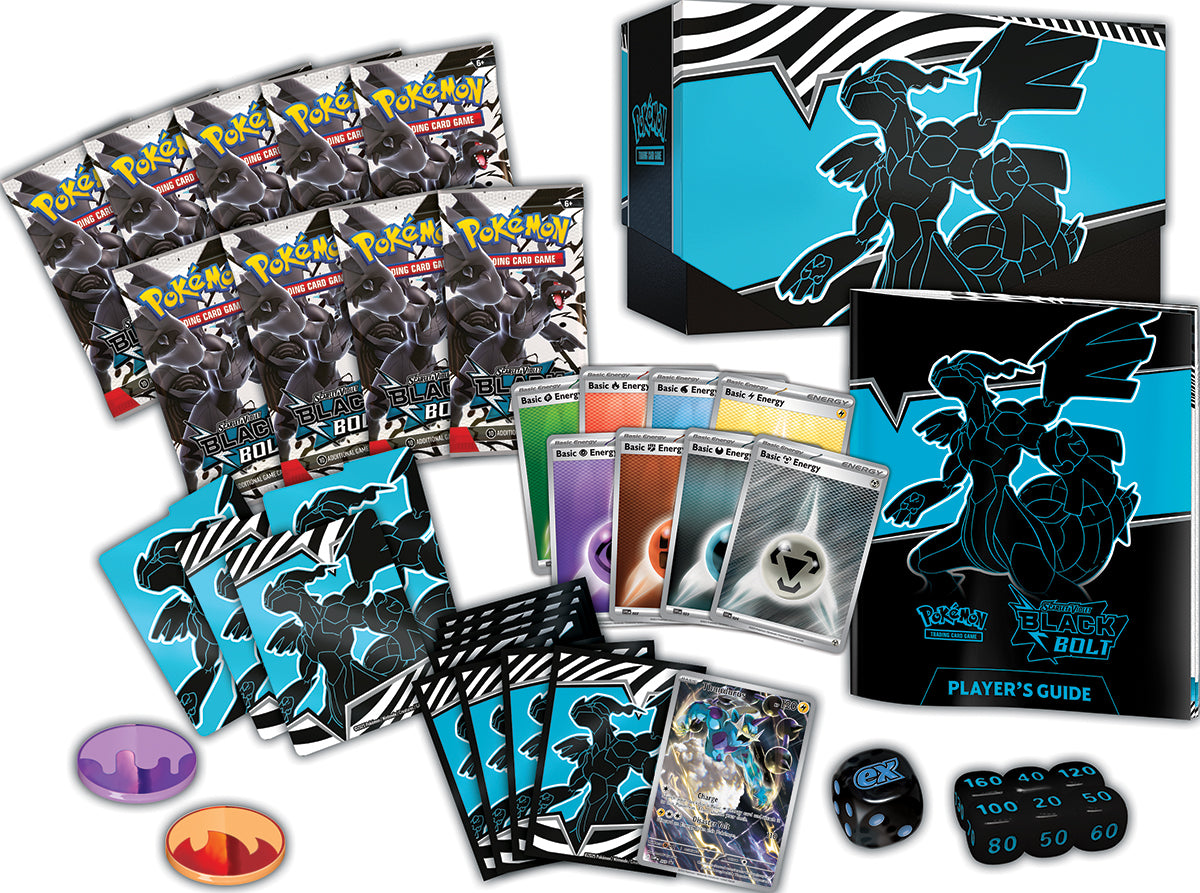 Pokemon TCG: Scarlet & Violet - Black Bolt Elite Trainer Box