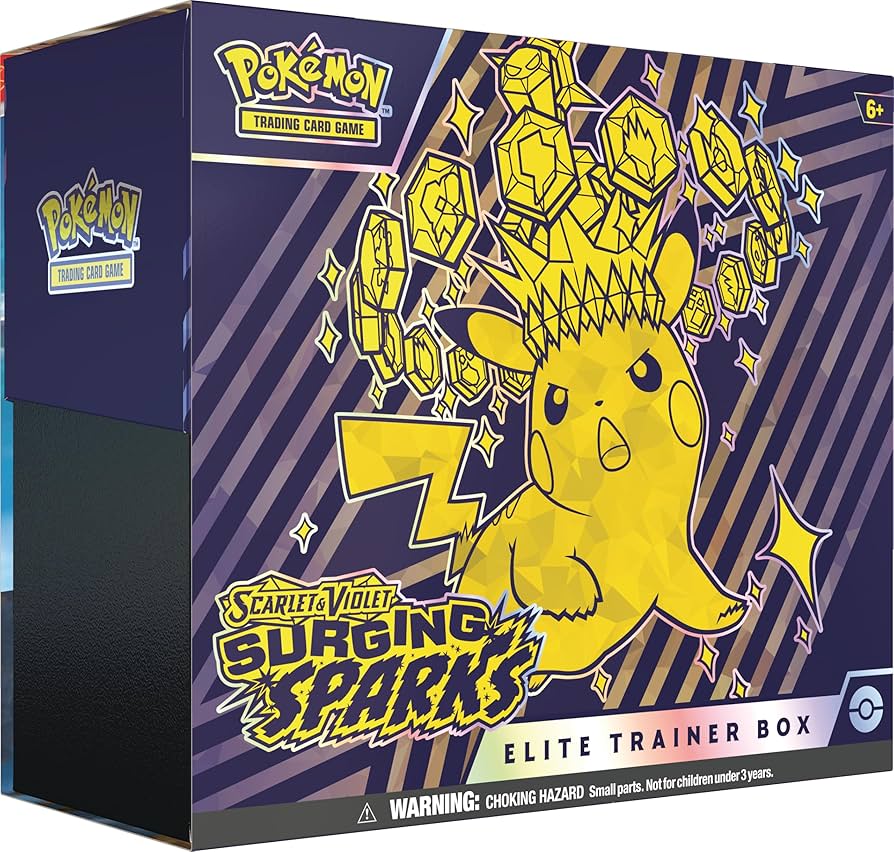 Pokemon TCG: Scarlet & Violet 08 Surging Sparks Elite Trainer Box