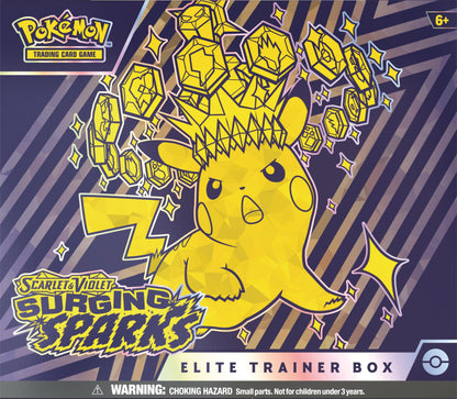 Pokemon TCG: Scarlet & Violet 08 Surging Sparks Elite Trainer Box