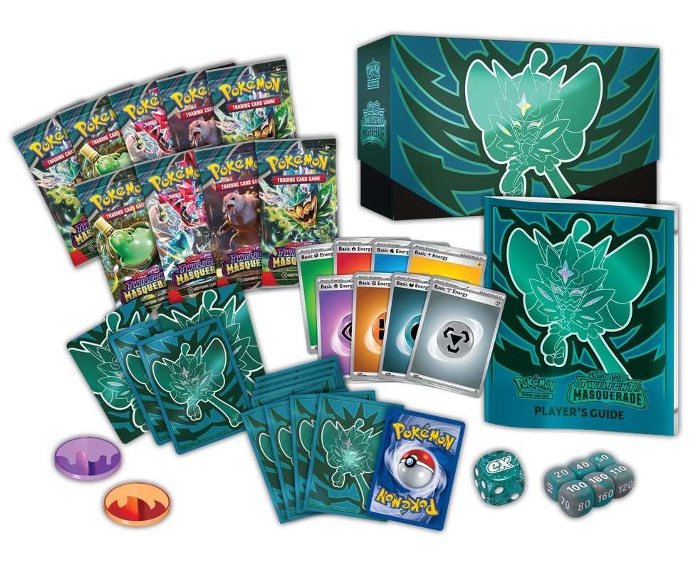 Pokemon TCG: Scarlet & Violet 6 Twilight Masquerade Elite Trainer Box