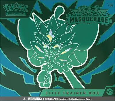 Pokemon TCG: Scarlet & Violet 6 Twilight Masquerade Elite Trainer Box