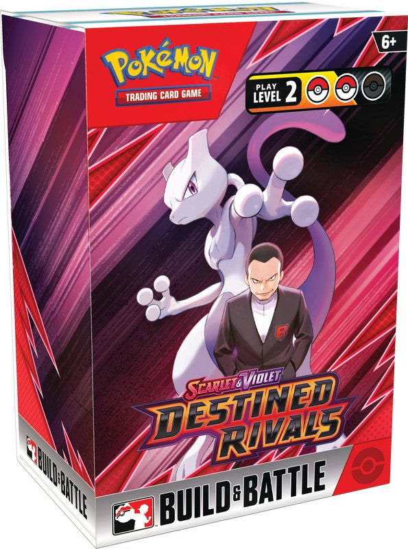 Pokemon TCG: Scarlet & Violet SV10 - Destined Rivals Build And Battle Box