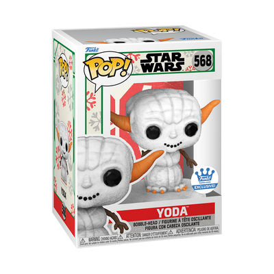 Funko Pop! Star Wars: Holiday Snowman Yoda #568 Vinyl Figure