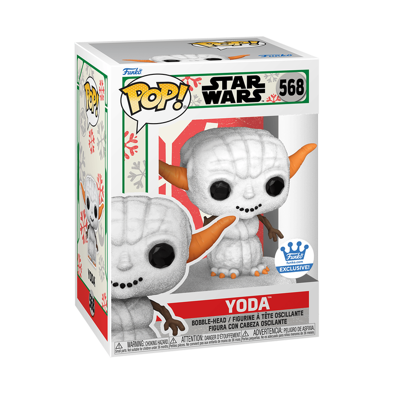 Funko Pop! Star Wars: Holiday Snowman Yoda #568 Vinyl Figure