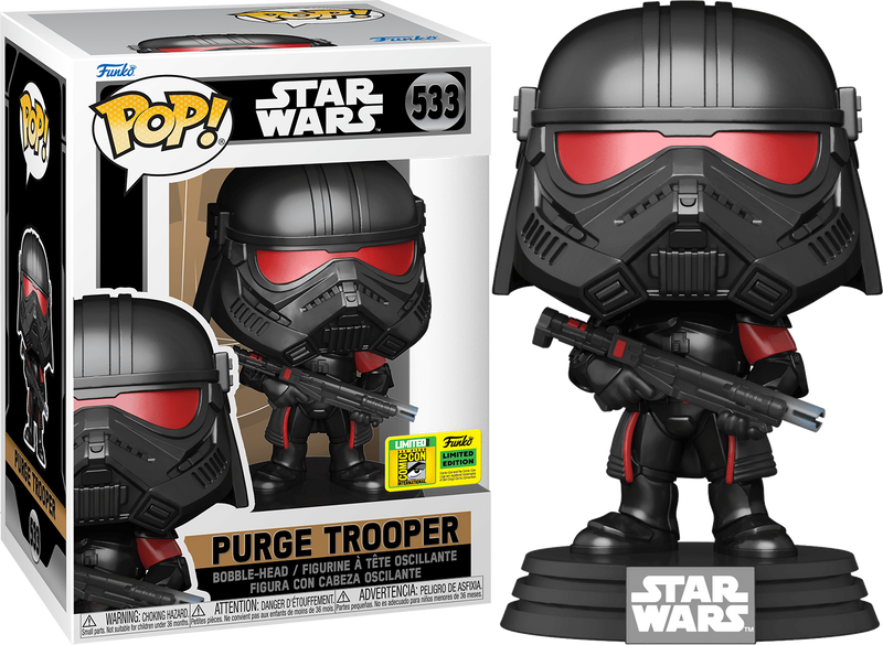 Funko POP! Star Wars: Purge Trooper 2022 SDCC Exclusive Vinyl Figure