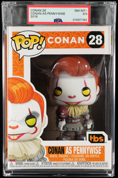 Funko Pop! Conan: Conan as Pennywise PSA Graded Vinyl Figure #28 Cert #01007162
