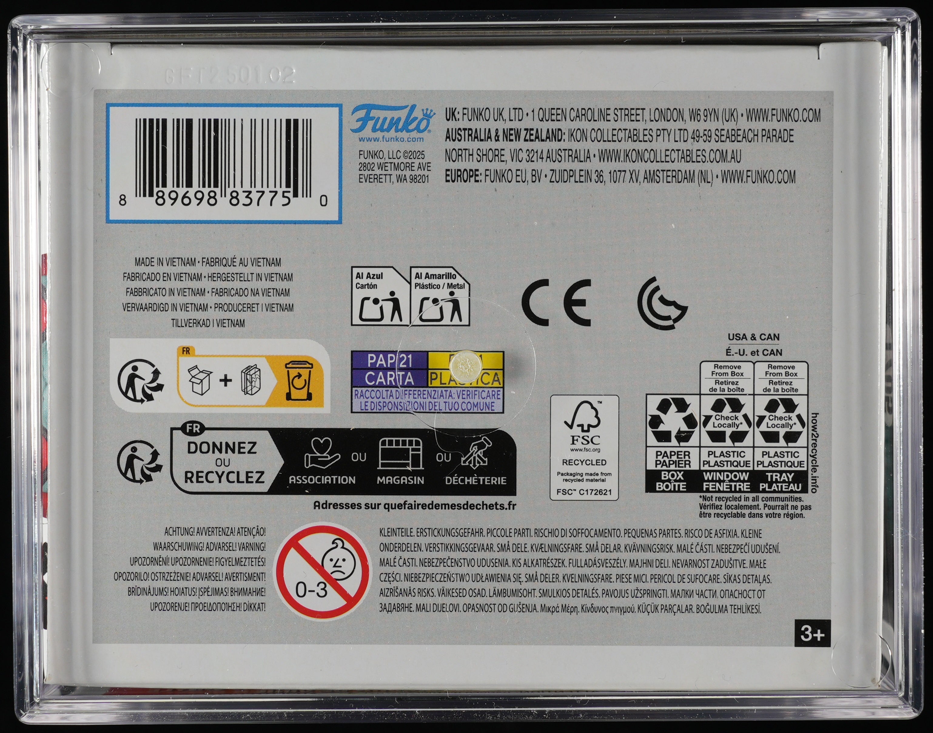 Funko Pop! Thundercats: Mumm-Ra PSA Graded Vinyl Figure #1705 Cert #01007134