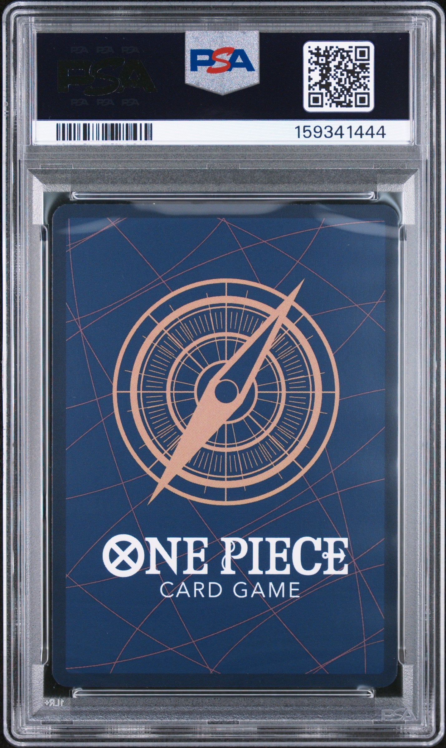 One Piece Op14 Eb04 The Azure Sea's Seven 027 Shanks Alternate Art PSA 10 GEM MINT Cert #159341444