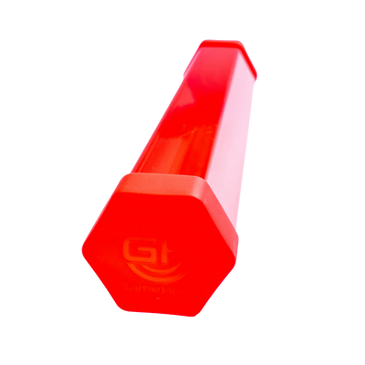 Gamehead: Playmat Hex Tube - Red