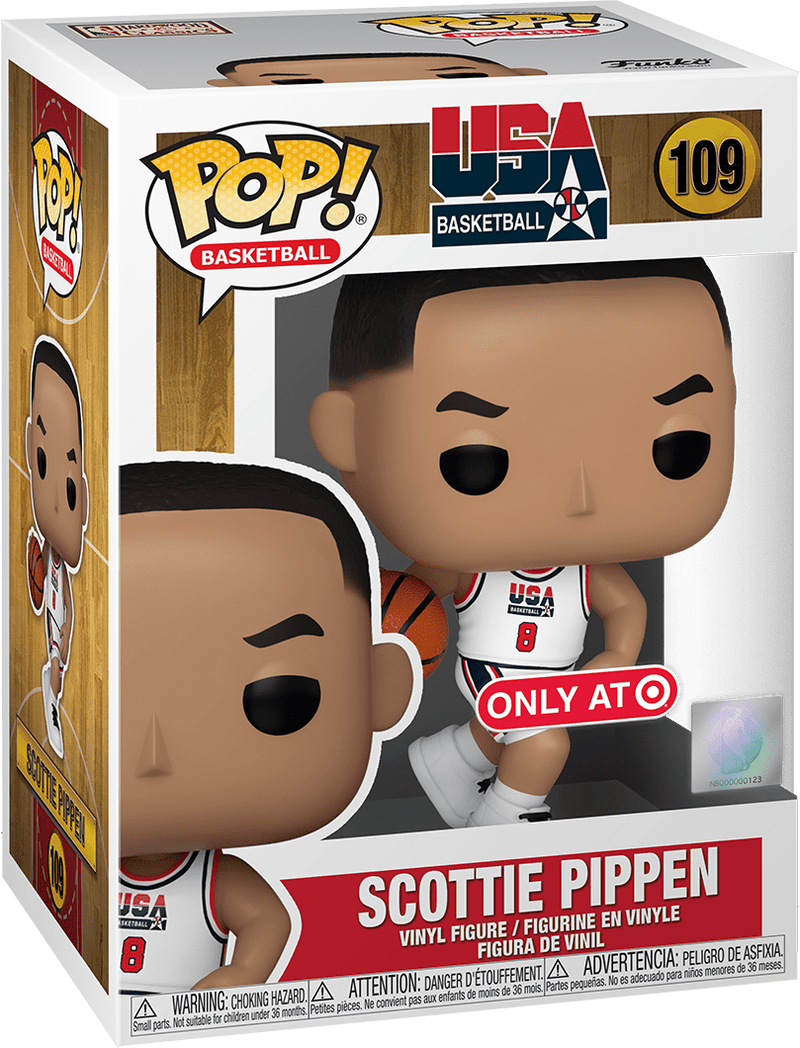 Funko Pop! USA Basketball: Scottie Pippen in Team USA Uniform Target Exclusive Vinyl Figure
