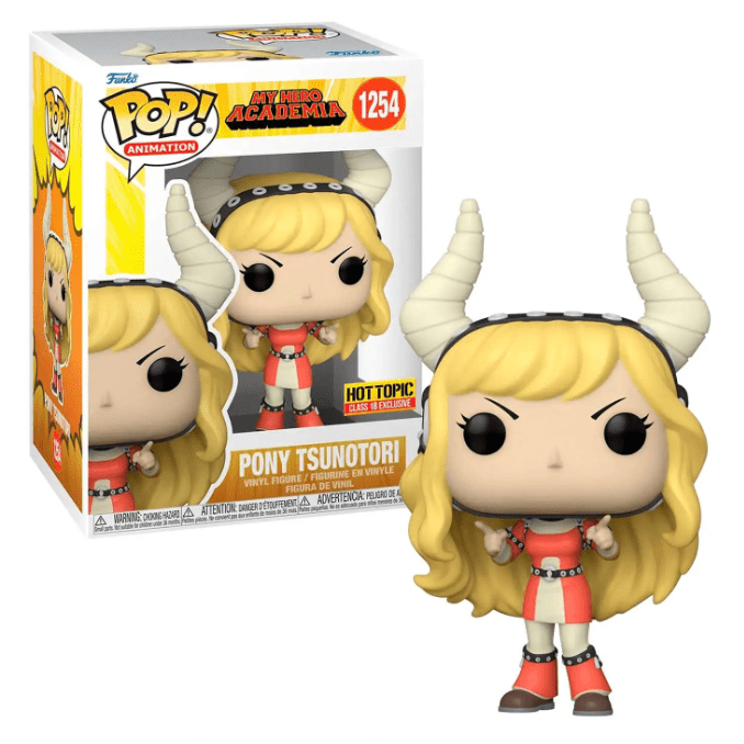 Funko Pop! My Hero Academia: Pony Tsunotori #1254 Exclusive Vinyl Figure