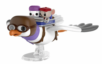 Disney The Rescuers: Orville with Miss Bianca and Bernard