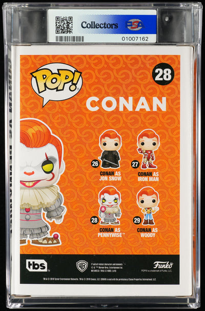 Funko Pop! Conan: Conan as Pennywise PSA Graded Vinyl Figure #28 Cert #01007162