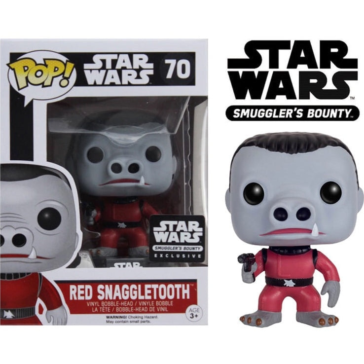 Funko Pop! Star Wars: Snaggletooth [Red] (Smuggler's Bounty) Vinyl Figure #70